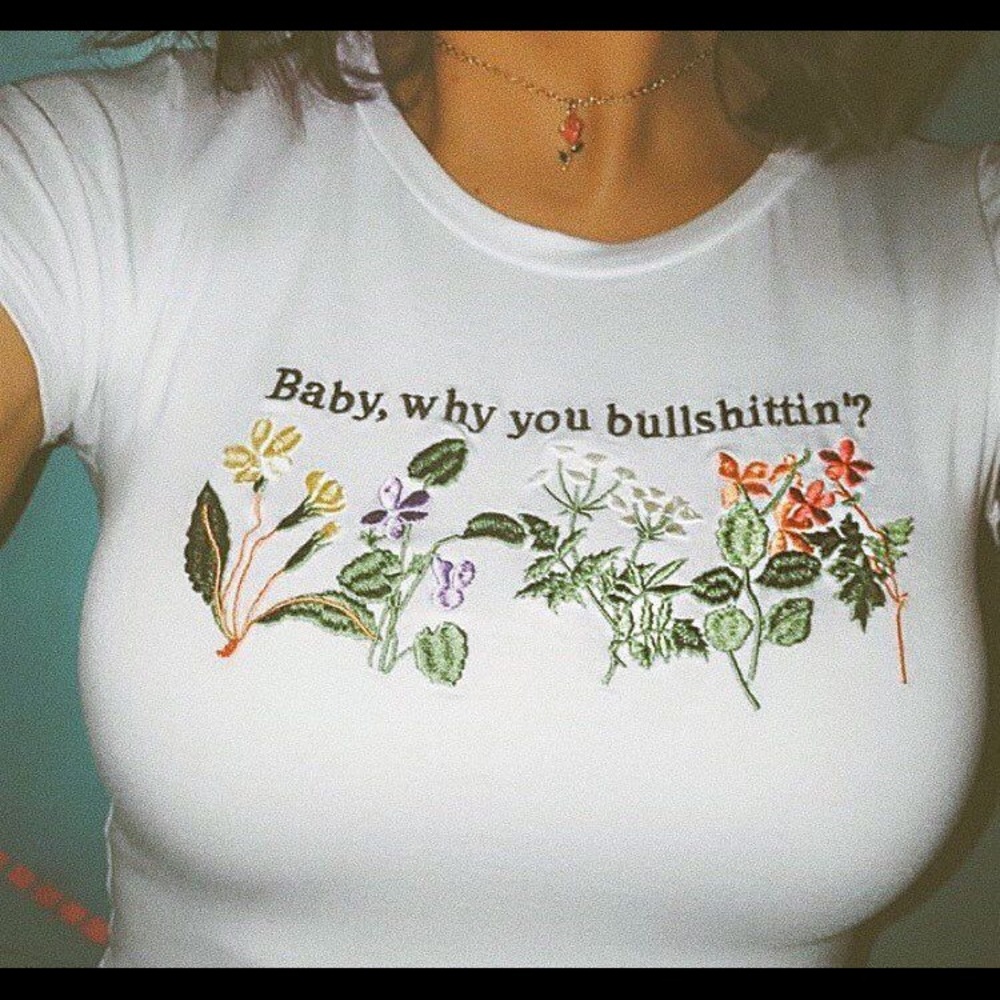OMIGHTY “baby why you bullshittin” tee